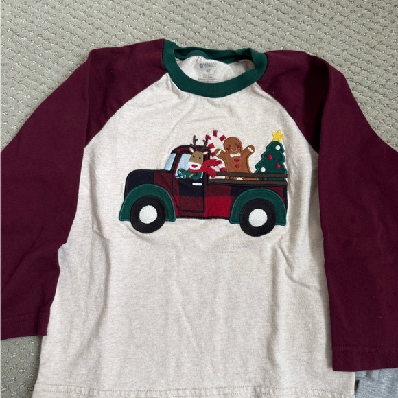 Kids Christmas Graphic long sleeve Tees 4T - Picture 3 of 6